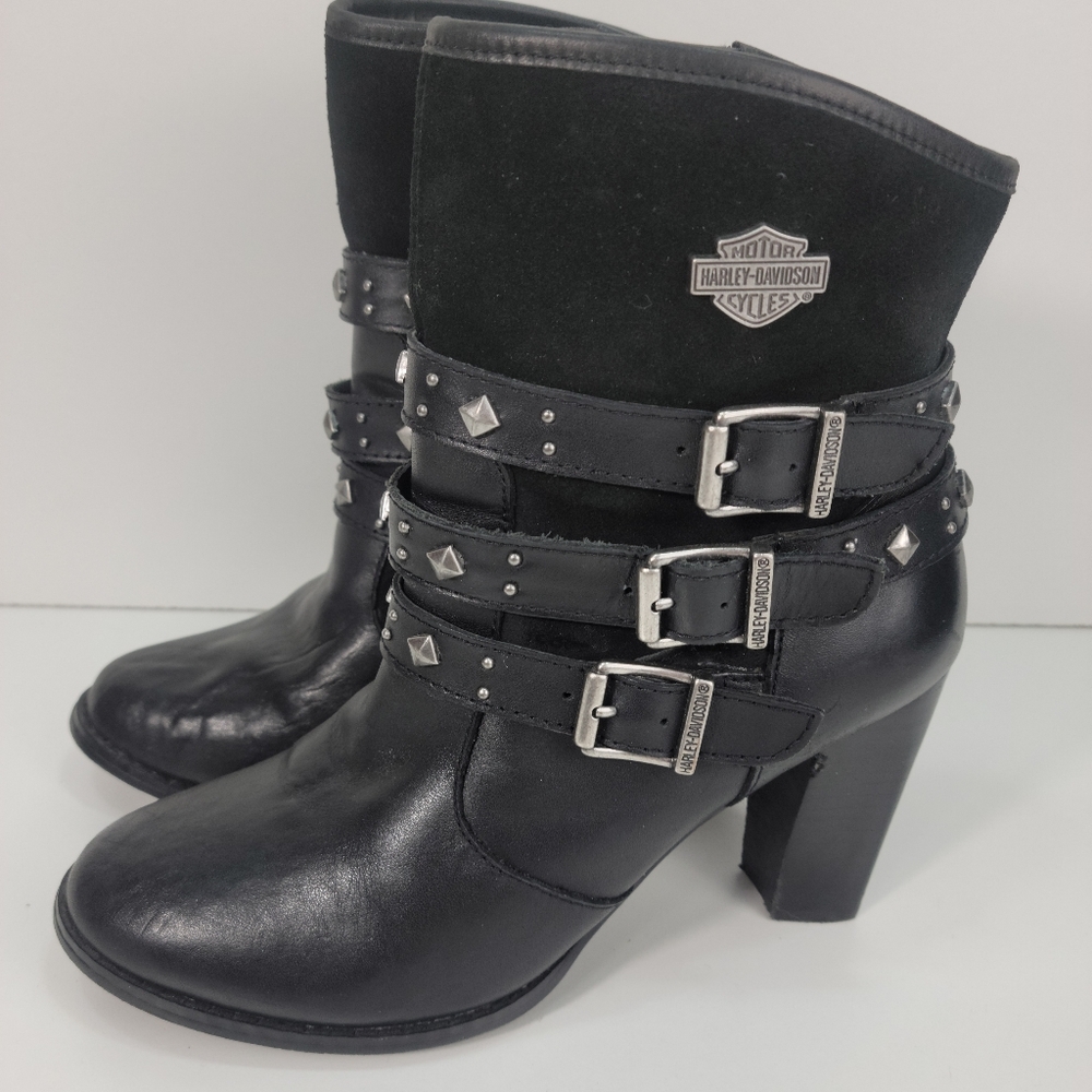 HARLEY-DAVIDSON FOOTWEAR Women's Abbey Boot Size 7.5 M